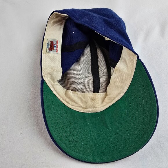 Chicago Cubs Hat Mens 7 1/4 Blue New Era Vintage Fitted MLB Pro Model Diamond - Picture 6 of 9